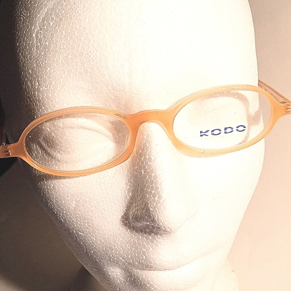 NEW 1990s KODO Oval Deadstock Eyeglasses Frames Made in France - Picture 2 of 11